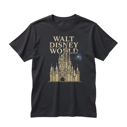 Vintage Fairy Tale Castle Family Vacation Magic Kingdom Cinderella Graphic Unisex TShirt