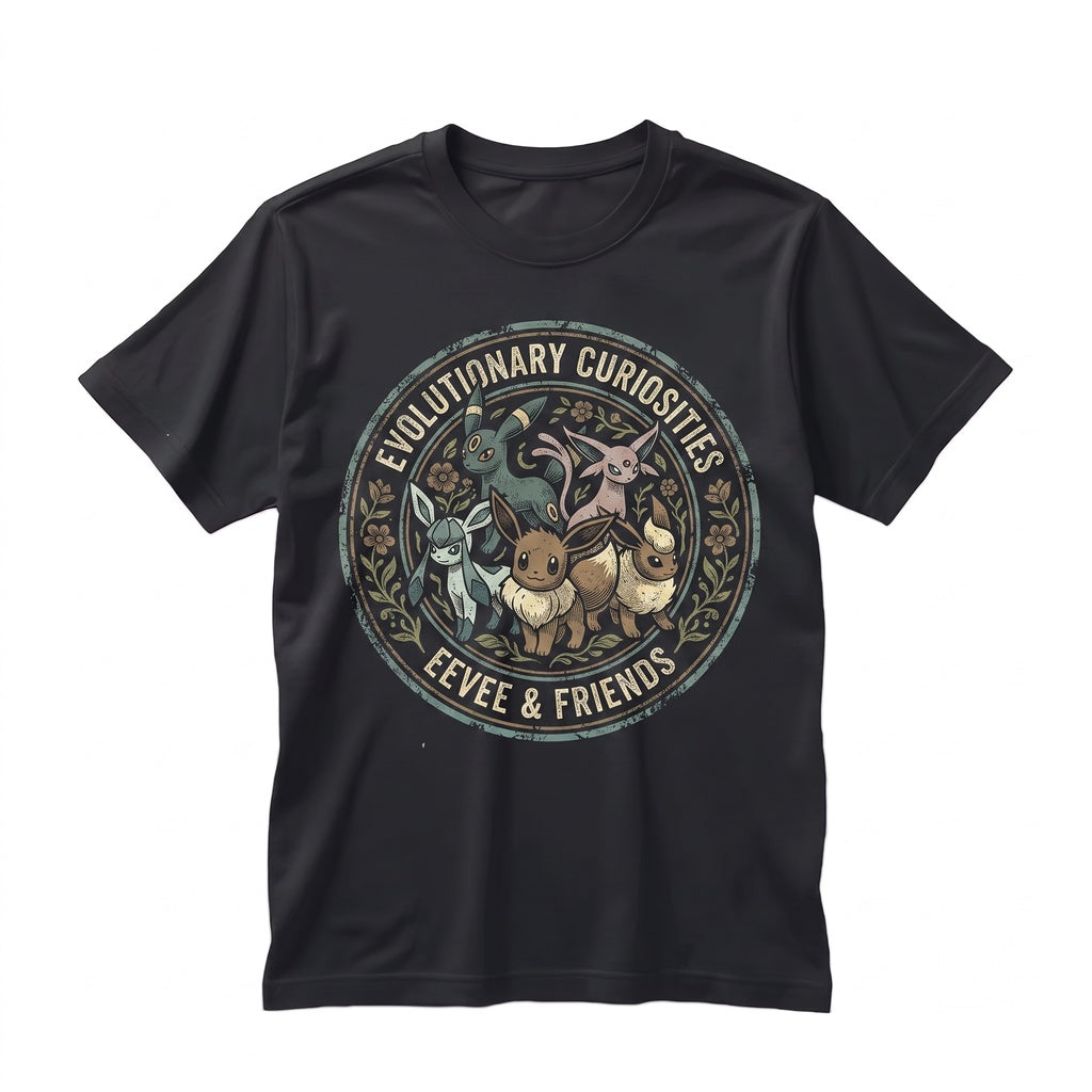 Cute Monster Anime Faces Birthday Matching Family Group Graphic Gamer Apparel Unisex TShirt