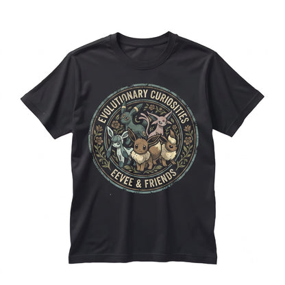 Cute Monster Anime Faces Birthday Matching Family Group Graphic Gamer Apparel Unisex TShirt