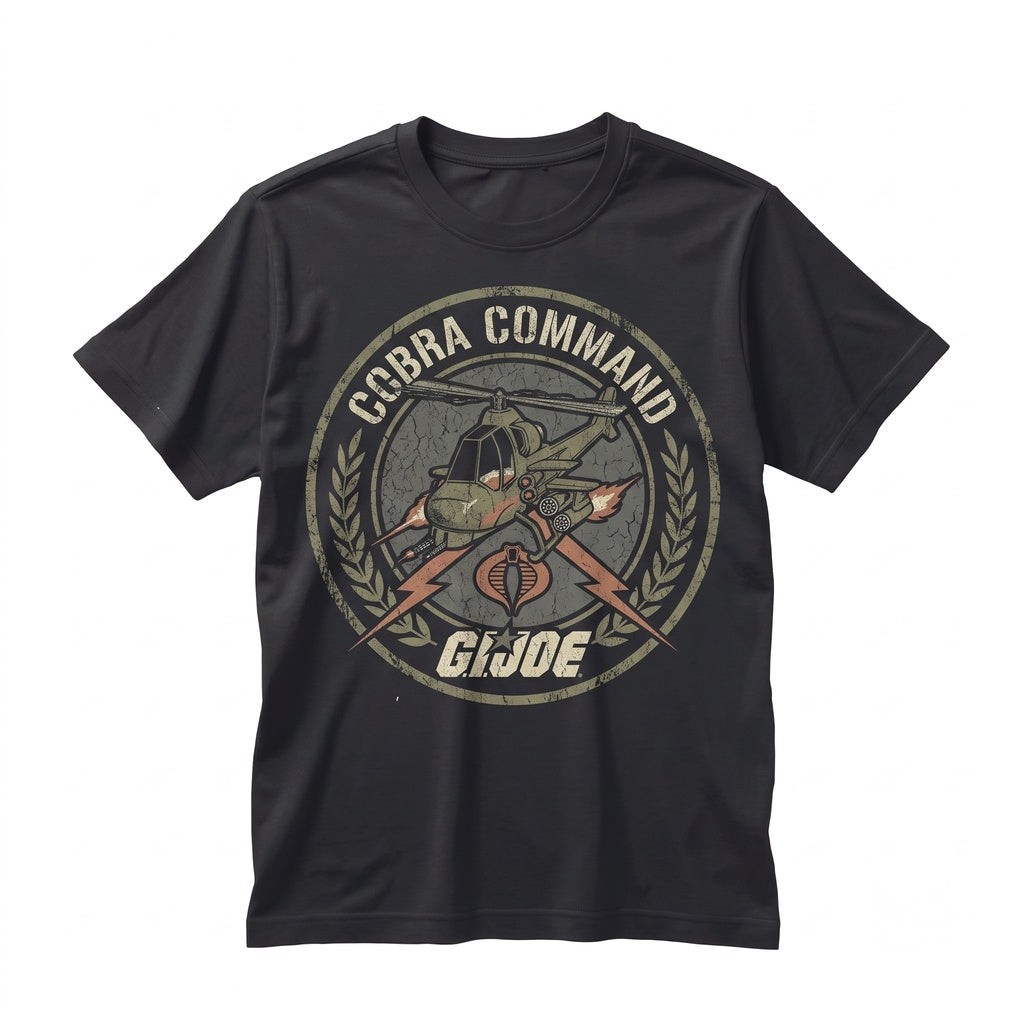 Vintage Retro Tactical Snake Military Emblem Graphic Apparel Unisex TShirt