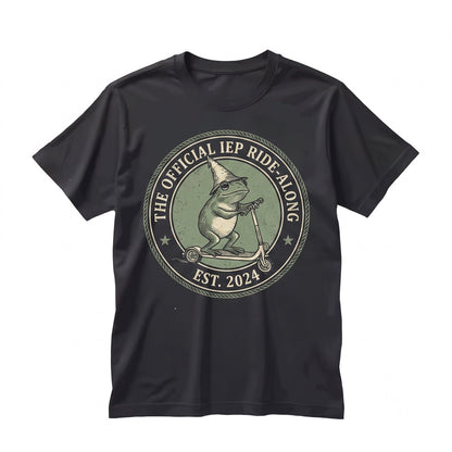 School Psychologist Special Education Counselor IEP Frog Scooter SPED Inclusion Teacher Language Gift Unisex TShirt