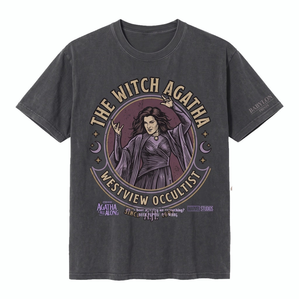 Vintage Agatha All Along Coven Witch Sweatshirt Retro Harkness Fan Apparel Gift Unisex TShirt