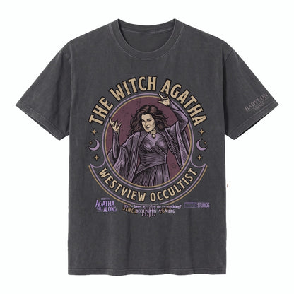 Vintage Agatha All Along Coven Witch Sweatshirt Retro Harkness Fan Apparel Gift Unisex TShirt