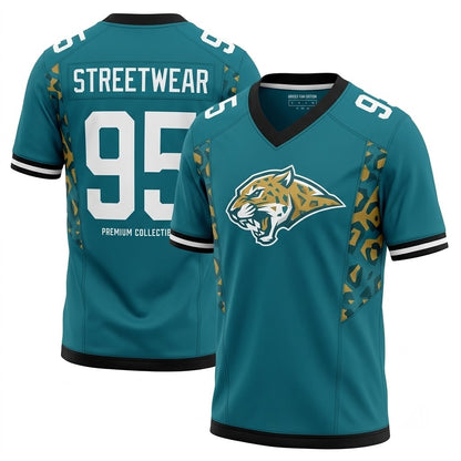 Unisex Football Fan Jersey – Lightweight Breathable Stitched Mesh Game Day Athletic Shirt