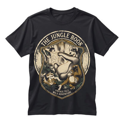 Mowgli Baloo Jungle World Trip Adventure Vacation Graphic Gift Unisex TShirt