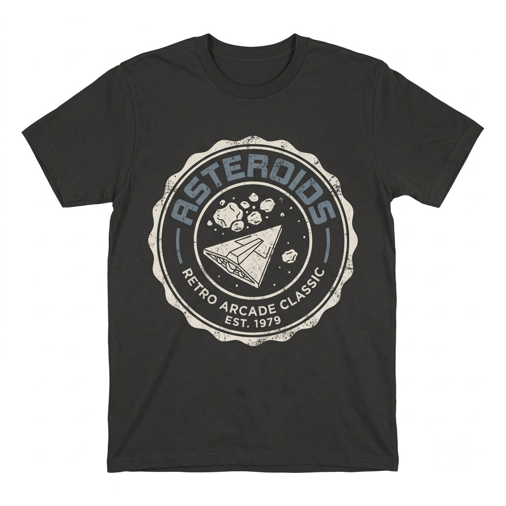 Vintage Retro 80s Arcade Space Shooter Graphic Unisex TShirt