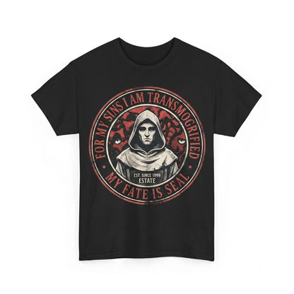 My Fate Is Sealed Funny Vintage Japanese Marine Animal Graphic Retro Novelty Cotton Apparel Unisex TShirt