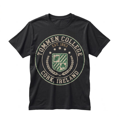 Tommen College Embroidered Bookish Merch Irish Romance Reader Gift Novel Apparel Unisex TShirt