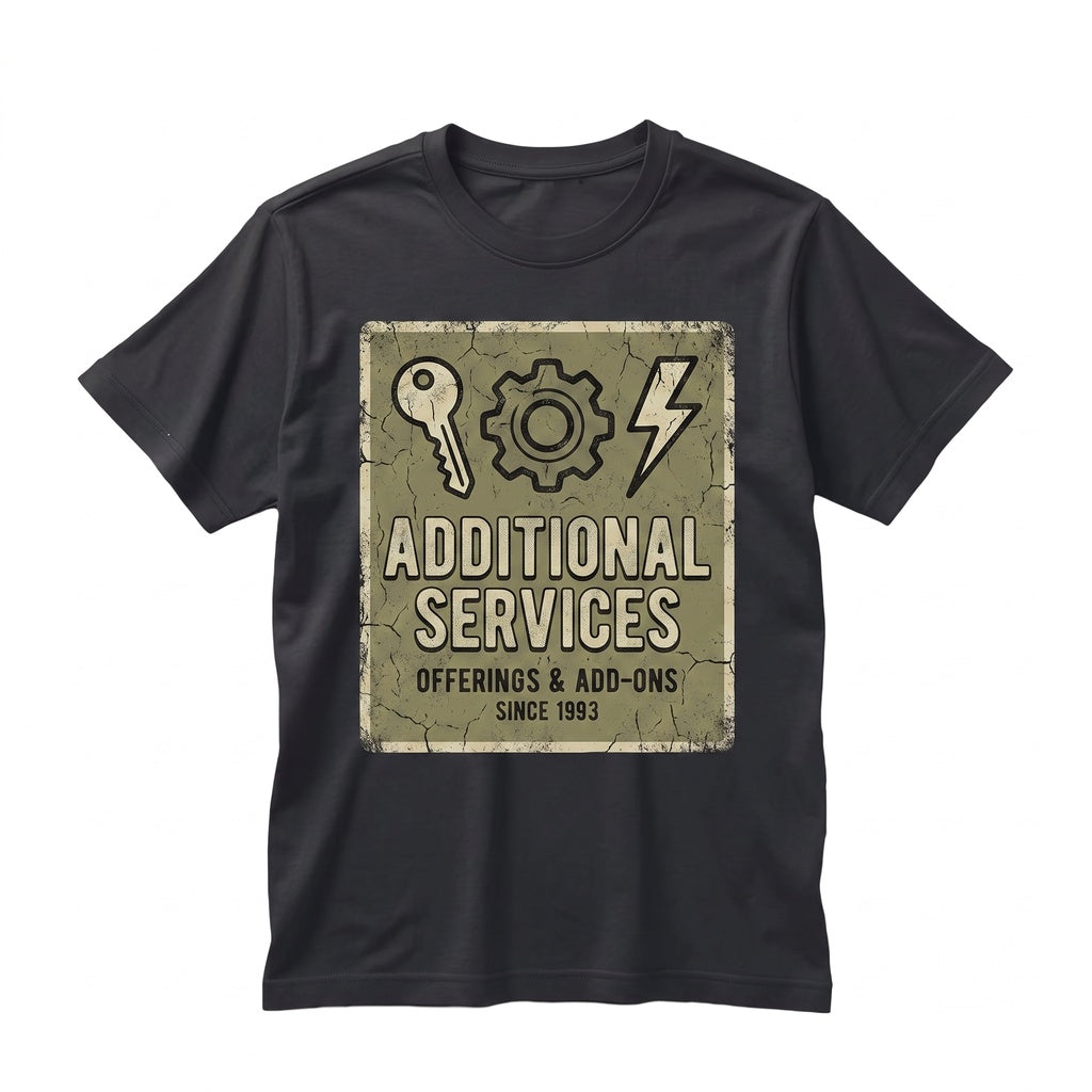 Custom Graphic Fee Fast Delivery Addon Order Modification Artwork Fee Unisex TShirt