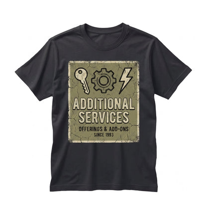 Custom Graphic Fee Fast Delivery Addon Order Modification Artwork Fee Unisex TShirt