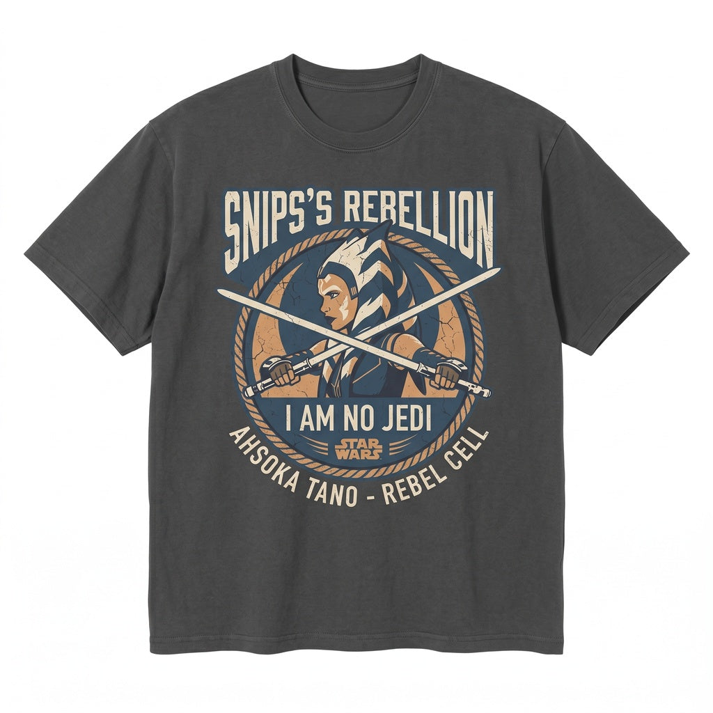 Ahsoka Tano Im No Jedi Clone Wars Rebels May Fourth Galactic Warrior Vintage Graphic Unisex TShirt