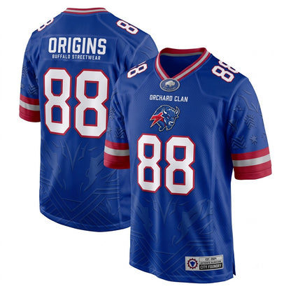 Unisex Game Day Football Fan Jersey - Breathable Mesh Athletic Stitched Sports Shirt