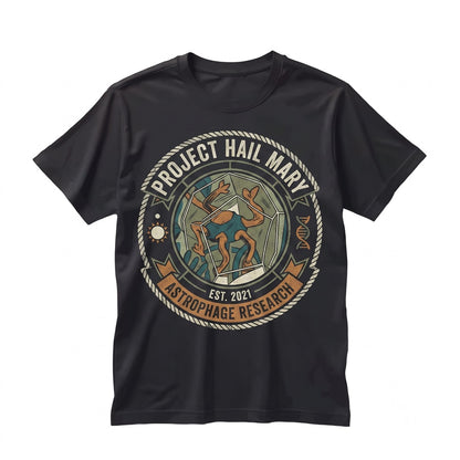 Astronaut Graphic Sci-Fi Crewneck, Vintage Distressed Black Oversized Retro Space Fan Gift Unisex TShirt