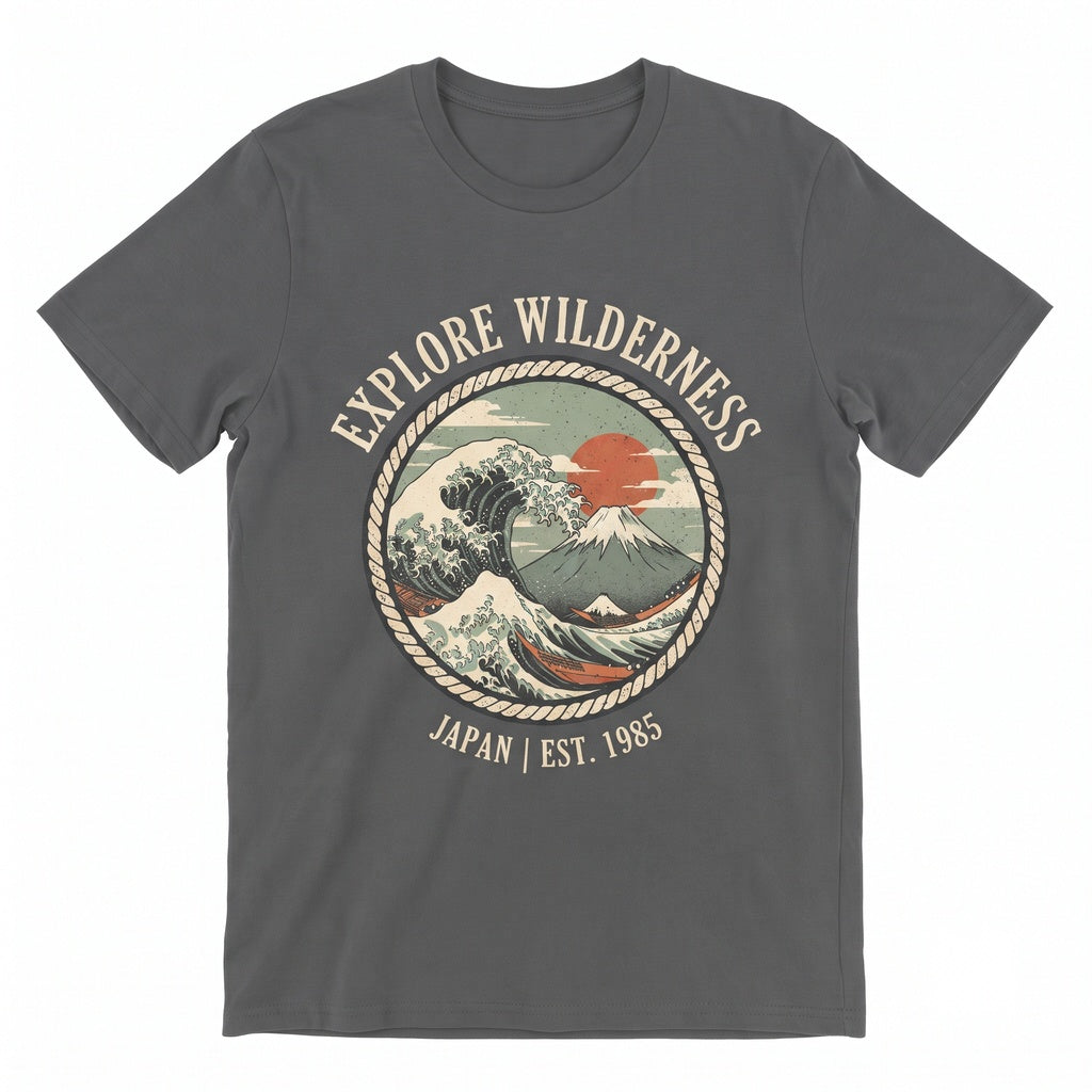 Wildflower V-Neck Botanical Nature Lover Gift Colorful Floral Apparel Unisex TShirt
