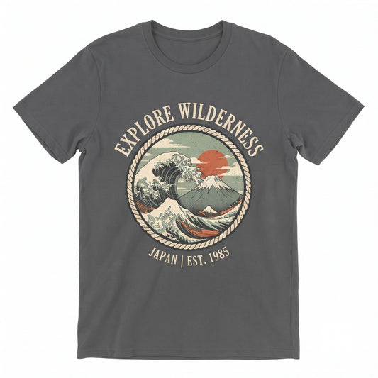 Wildflower V-Neck Botanical Nature Lover Gift Colorful Floral Apparel Unisex TShirt