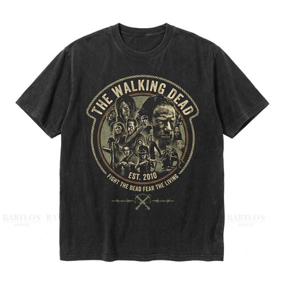 Zombie Apocalypse Survivors Graphic Daryl Dixon Rick Grimes Michonne Negan Bat Carol Merch Unisex TShirt
