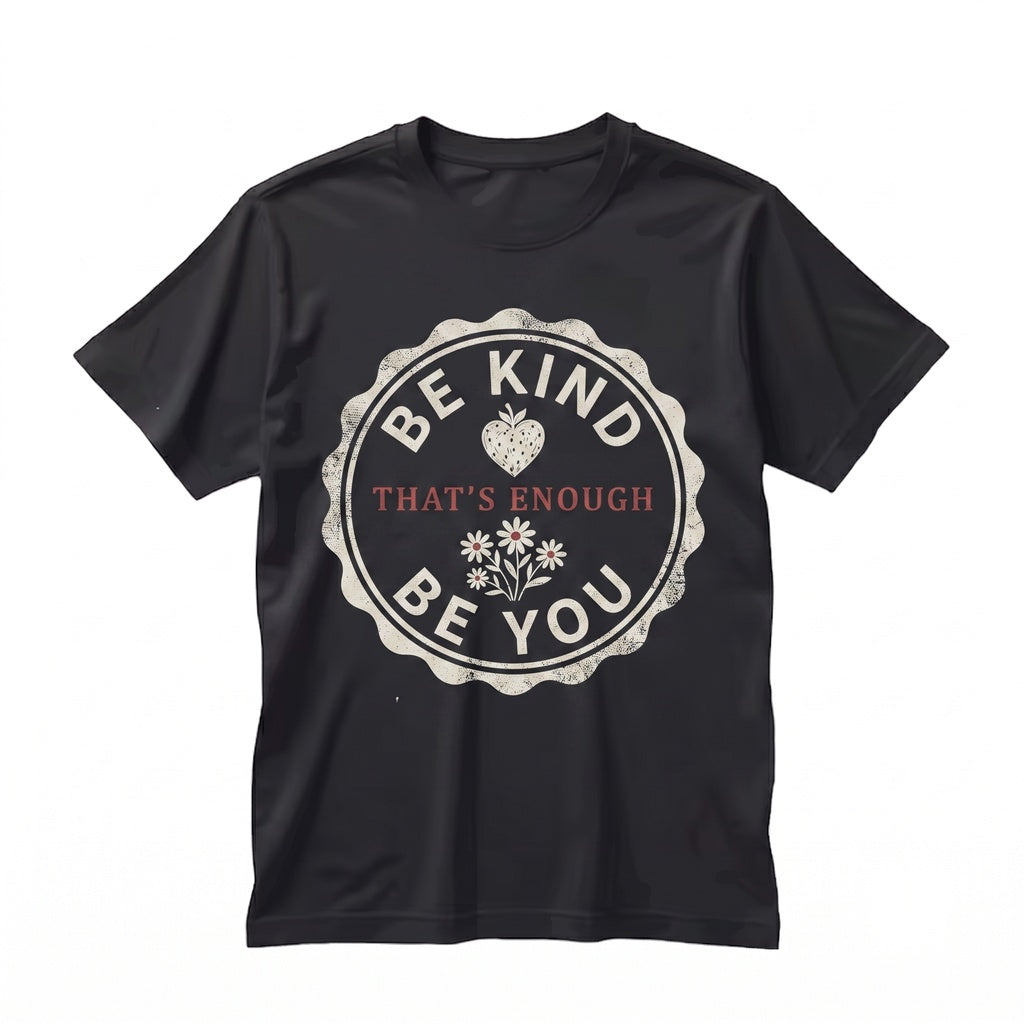 Kindness Floral Graphic Positive Teacher Self Acceptance Classroom Inspiration Gift Unisex TShirt
