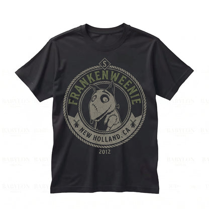 Frankenweenie Sparky Dog Spooky Theme Park Not So Scary Halloween Apparel Unisex TShirt