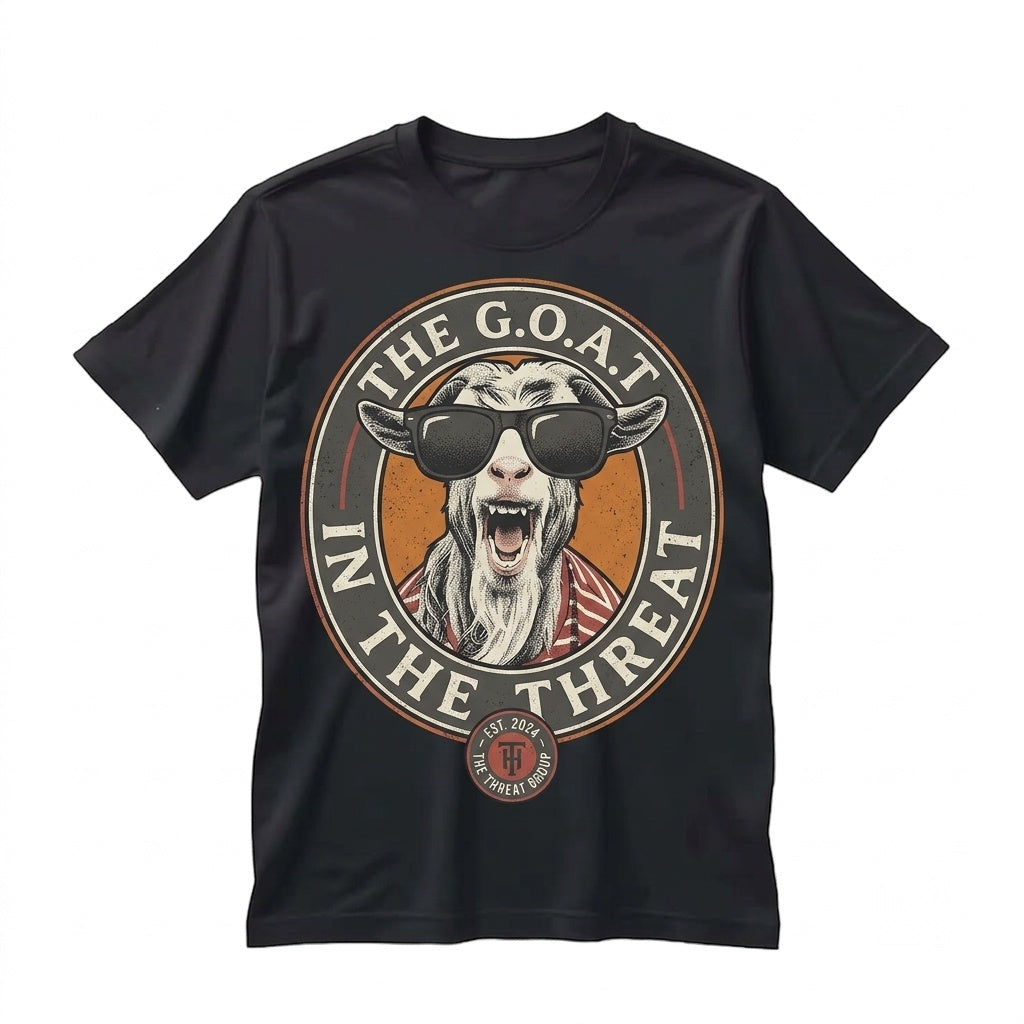 Throat Goat Inappropriate Funny Gag Gift Gen Z Meme Prank Patriotic Unisex TShirt