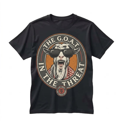 Throat Goat Inappropriate Funny Gag Gift Gen Z Meme Prank Patriotic Unisex TShirt