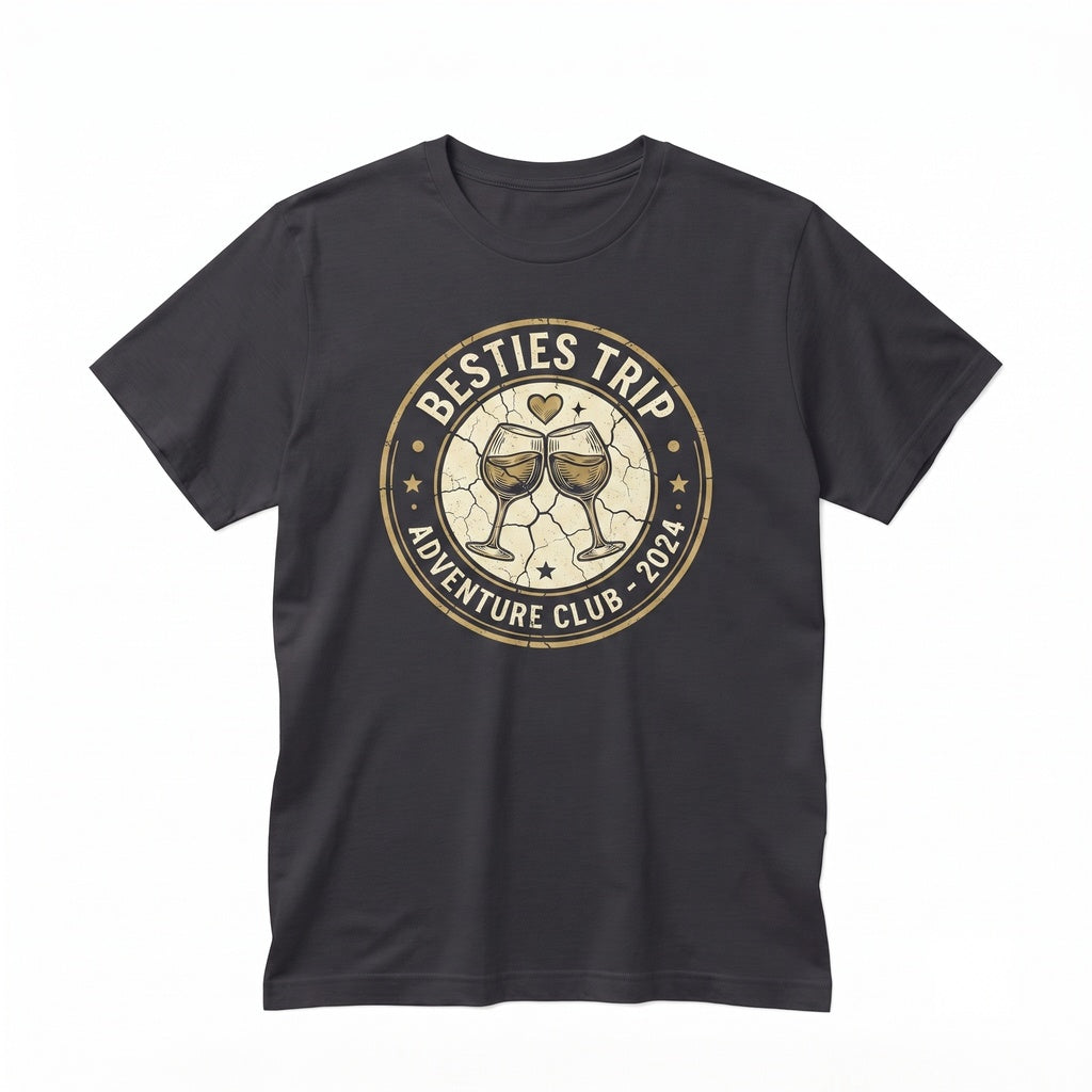 Besties Trip Vacation 2025 Racerback Tank Top Unisex TShirt
