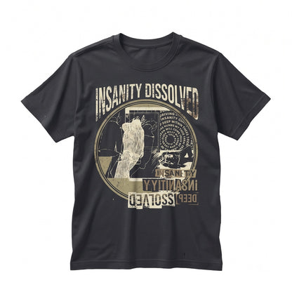 Dystopia Graphic Post-Apocalyptic Cyberpunk Grunge Dark Aesthetic Cotton Unisex TShirt