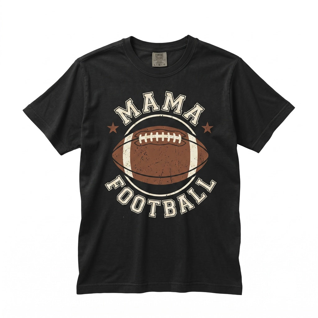 Football Mama Game Day Sports Mom Fan Family Tailgate Season Gift Unisex TShirt