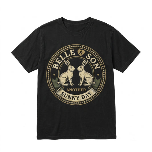 Belle and Sebastian Bunny Graphic Vintage Band Cotton Top Unisex TShirt