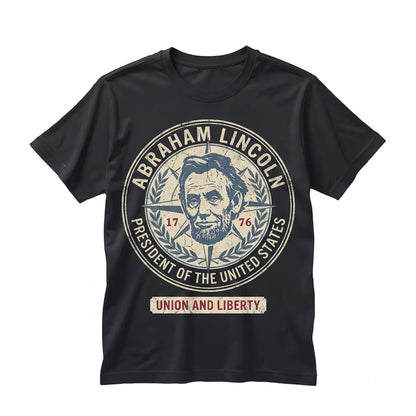 Abraham Lincoln 1776 Patriotic Vintage 250th Anniversary History Lover Gift Unisex TShirt