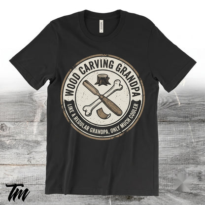 Wood Carving Chainsaw Carpenter Craftsman Timber Whittling Gift Unisex TShirt