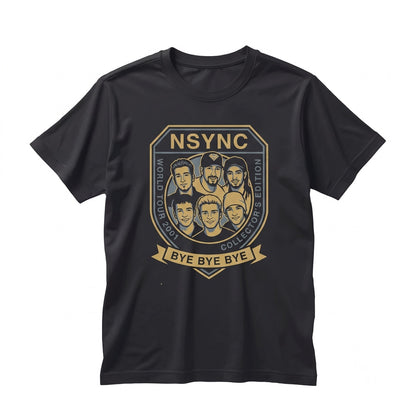 Vintage 1990s Boy Band Concert Tour Graphic Pop Music Nostalgia Fan Apparel Unisex TShirt