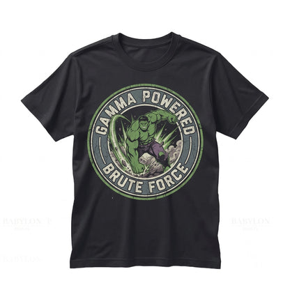 Vintage Hulk Superhero Comic Bruce Banner Graphic Fan Apparel Unisex TShirt