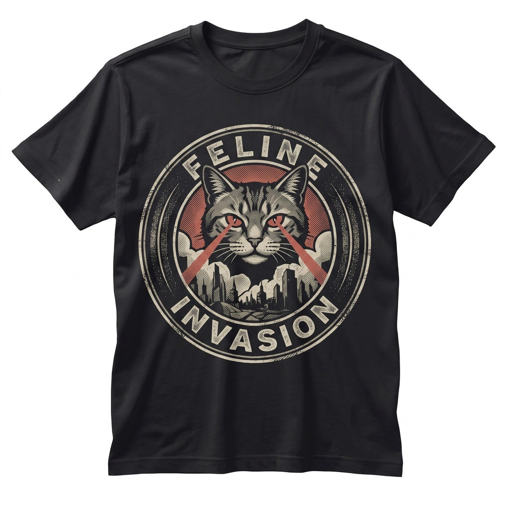 Alien Cat Meme Funny Graphic Pet Lover Gift Unisex TShirt