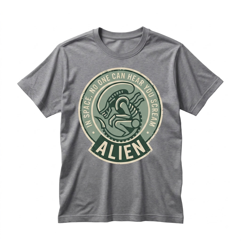 Retro Vintage Sci-Fi Extraterrestrial Horror Alternate Movie Art Graphic Unisex TShirt