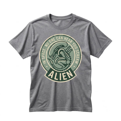 Retro Vintage Sci-Fi Extraterrestrial Horror Alternate Movie Art Graphic Unisex TShirt