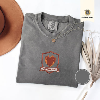 Embroidered Fantasy Bookish Reader Gift Literary Novel Unisex TShirt