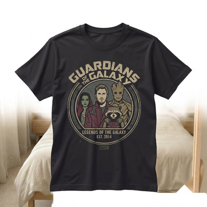 Vintage Cosmic Rewind Roller Coaster Starlord Gamora Mantis Rocket Groot Space Heroes Theme Park Unisex TShirt