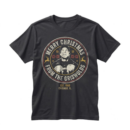 Funny 90s Holiday Vacation Movie Ugly Christmas Retro Graphic Unisex TShirt