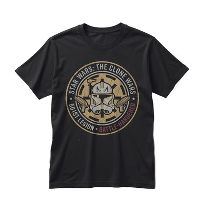 Captain Rex Clone Trooper 501st Legion Vintage Graphic Sci-Fi Apparel Unisex TShirt