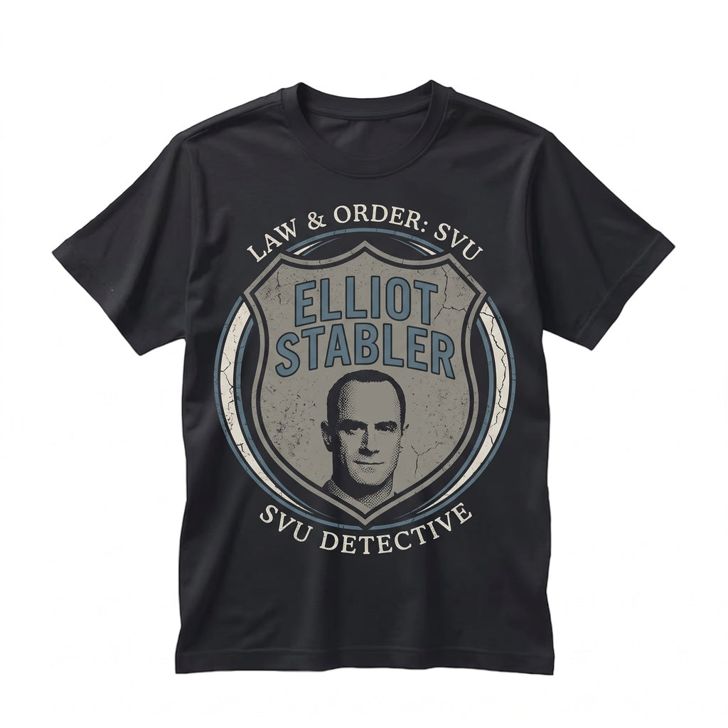 Elliot Stabler Vintage Unisex TShirt Fan Gift Apparel Merchandise Timnas FD