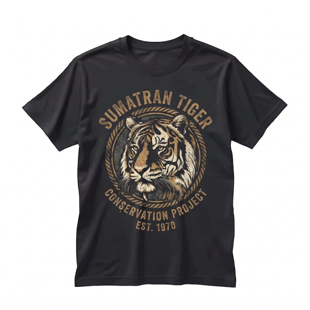 Cool Tiger Graphic Wild Animal Jungle Safari Kids Boys Girls Lover Gift Unisex TShirt