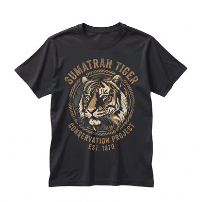 Cool Tiger Graphic Wild Animal Jungle Safari Kids Boys Girls Lover Gift Unisex TShirt