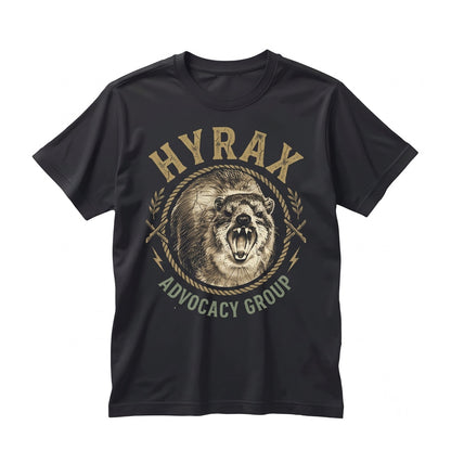 Hyrax Autism Vintage Retro Graphic Novelty Gift For Men Women Unisex TShirt