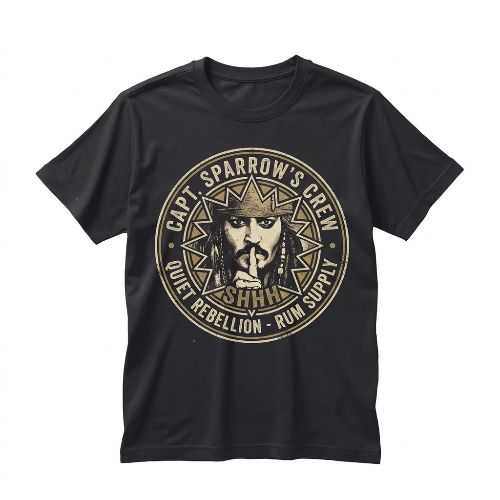 Vintage Captain Jack Swashbuckler Buccaneer Yo Ho Pirate Life Graphic Unisex TShirt