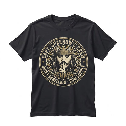Vintage Captain Jack Swashbuckler Buccaneer Yo Ho Pirate Life Graphic Unisex TShirt