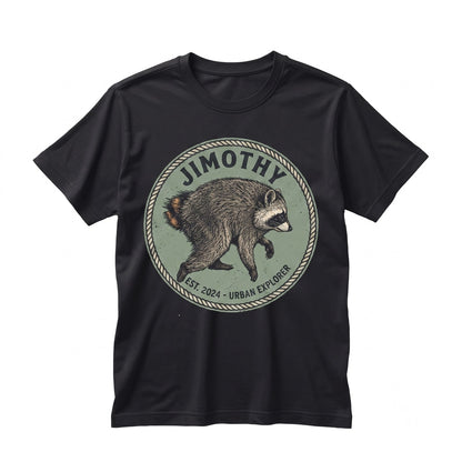 Jimothy Raccoon Mug Trash Pandas Seattle Cryptid Coffee Cup Wildlife Animal Lover Gifts Ceramic Drinkware Unisex TShirt