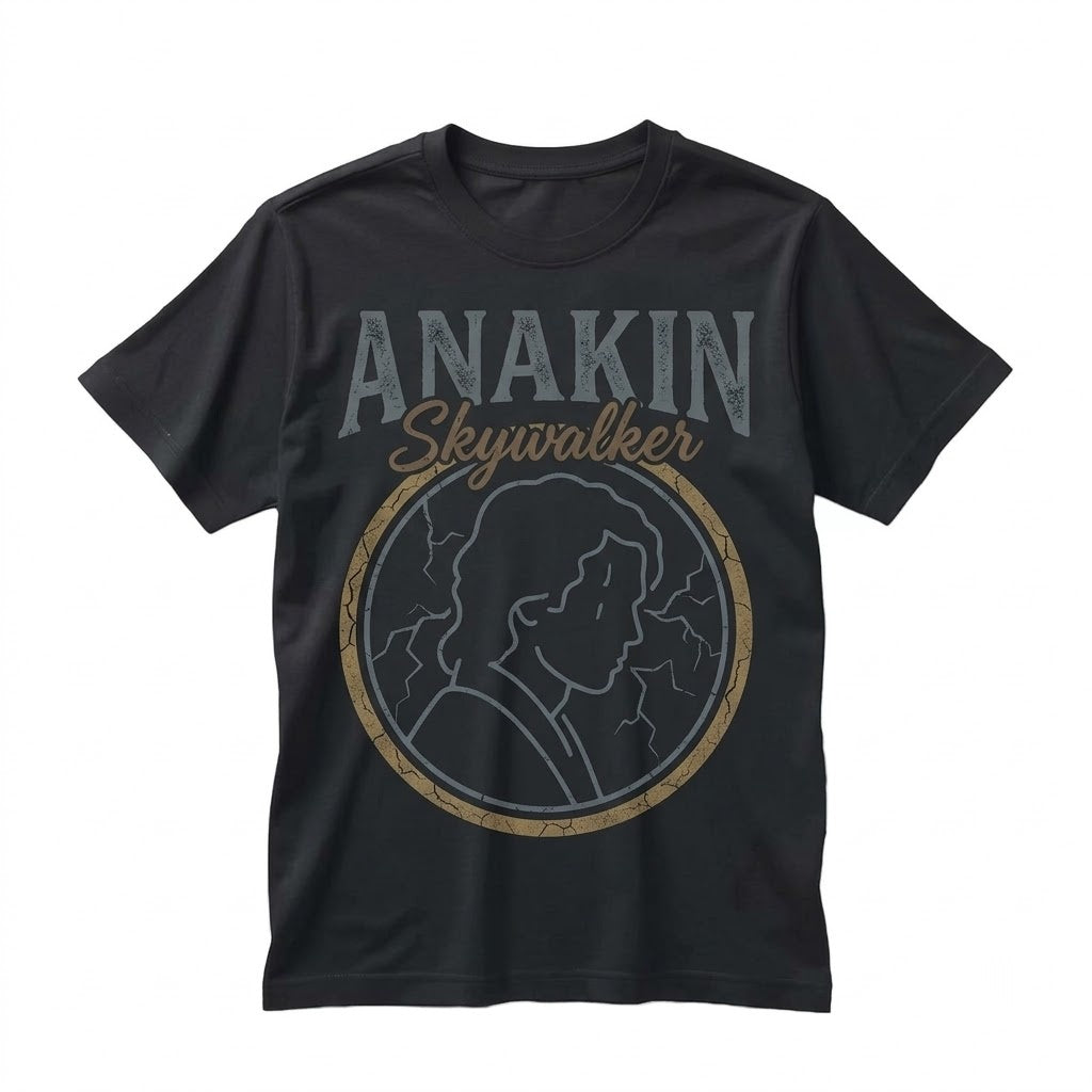 Anakin Skywalker Graphic Jedi Sith Darth Vader Sci-Fi Prequel Tribute Fan Gift Unisex TShirt