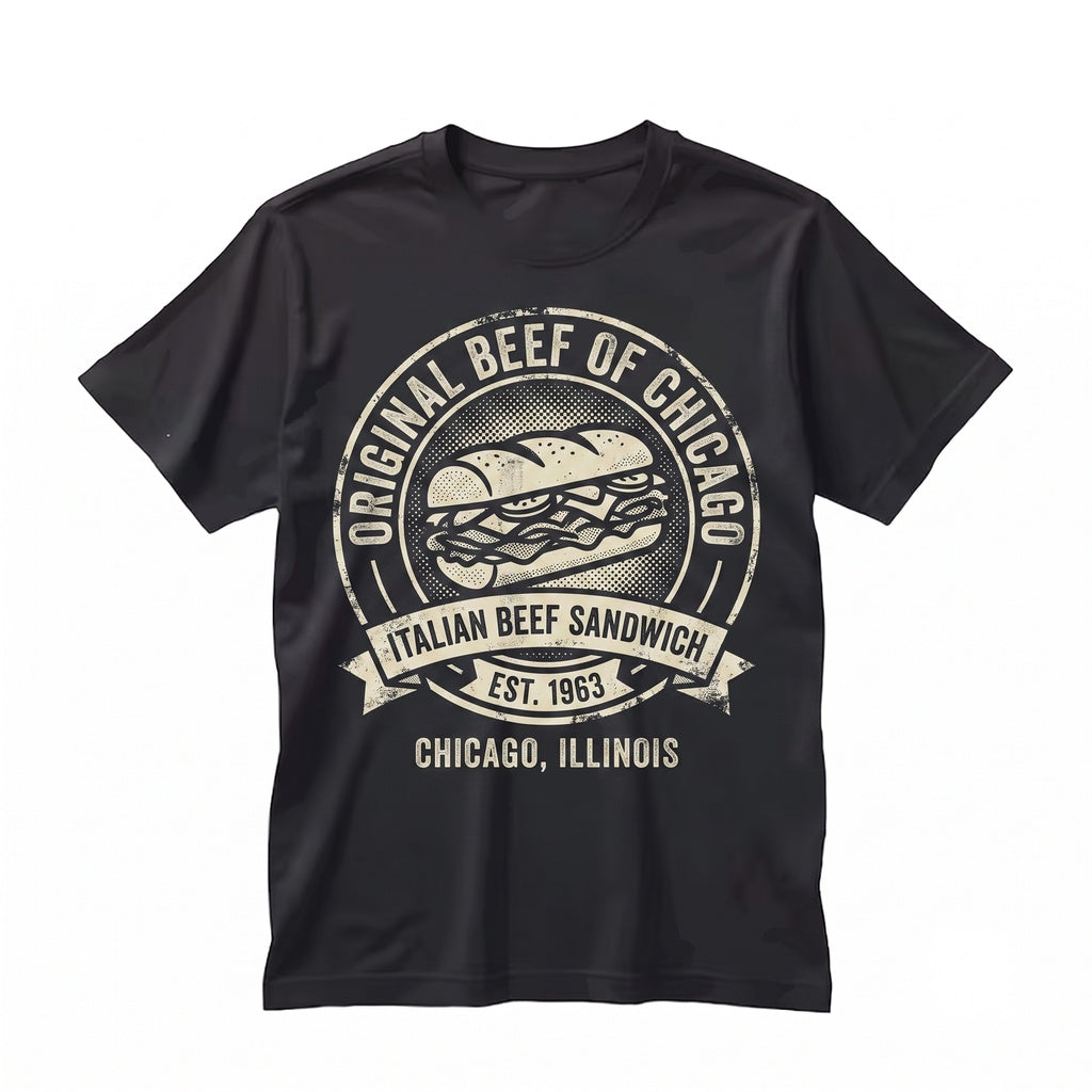Original Beef Chicagoland Retro Italian Sandwich TV Show Graphic Unisex TShirt