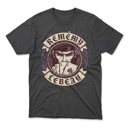 Oversized Gambit Graphic Kinetic Playing Cards Mutant Hero Remy LeBeau Vintage 90s Comic Unisex TShirt