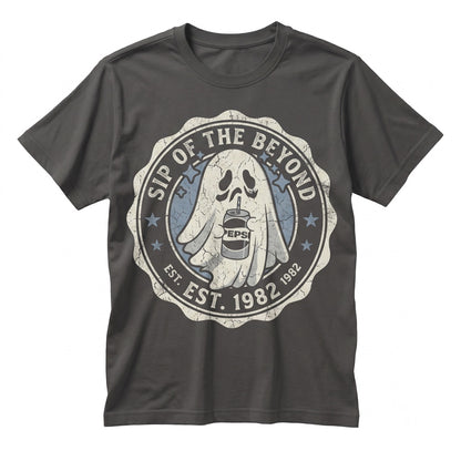Funny Diet Soda Pop Lover Cute Ghost Graphic Halloween Apparel Unisex TShirt